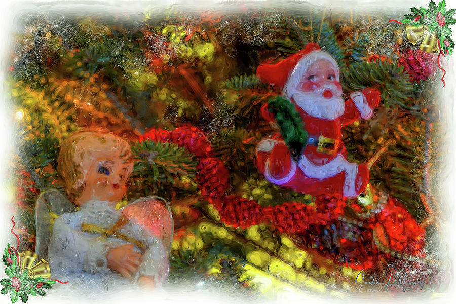 Vintage Christmas Ornaments Photograph by Cordia Murphy