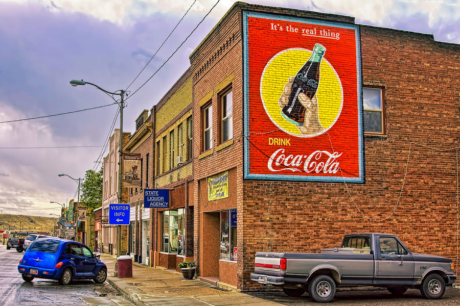 Vintage Coca Cola Sign Photograph by Tatiana Travelways