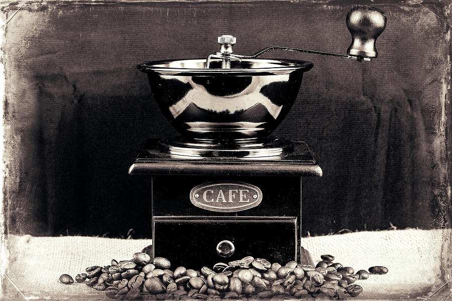Vintage Coffee Grinder Photograph by John Rizzuto
