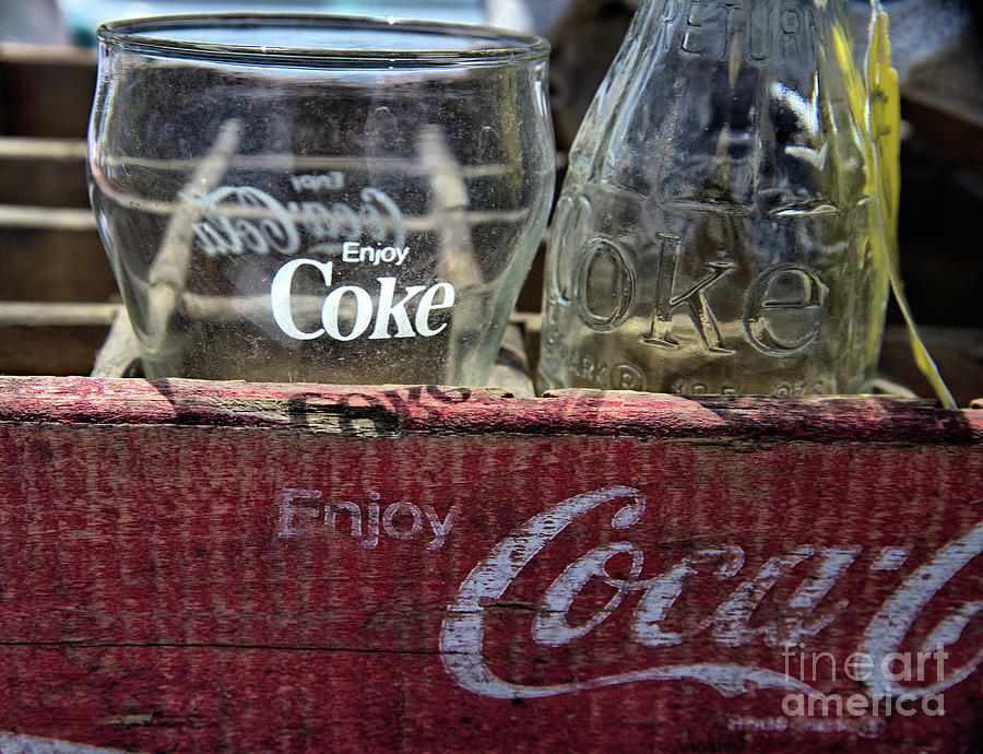 Vintage Coke Items Photograph by Kae Cheatham