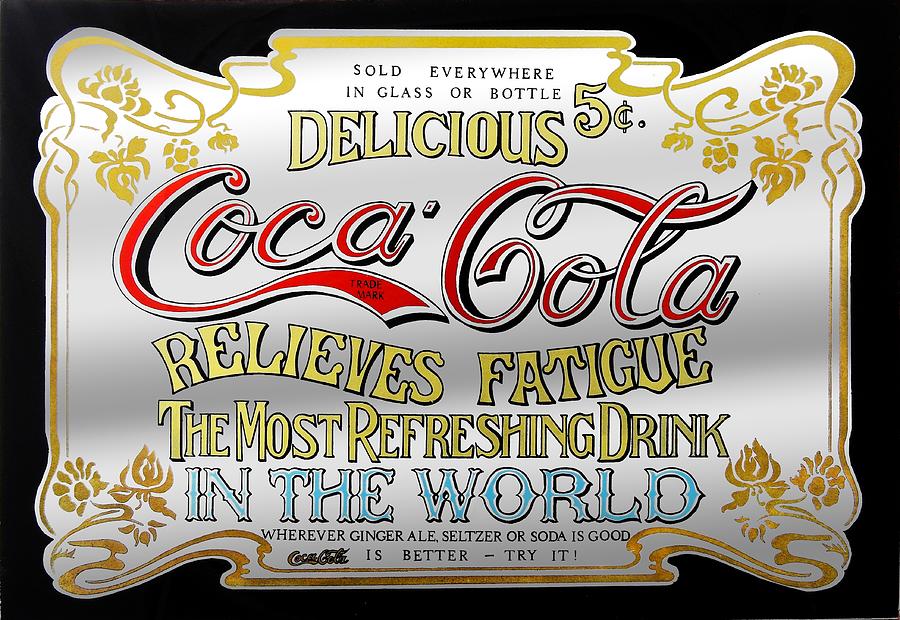 Vintage Coke Label Photograph