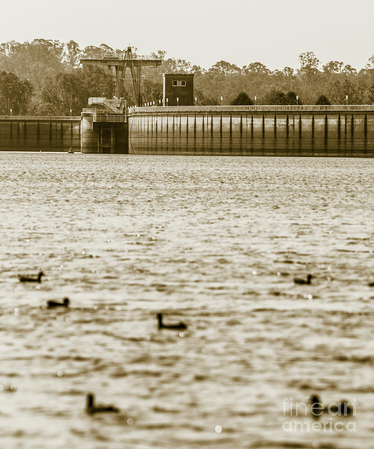 Vintage dam waterscape Photograph by Jorgo Photography
