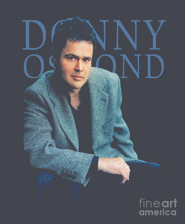 Vintage Donny Osmond tour Digital Art by Lan Nguyen Fine Art America