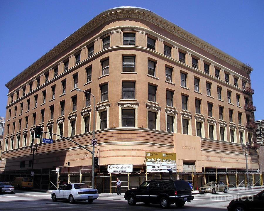 Vintage Elegance Architecture Of Downtown Los Angeles Photograph By 