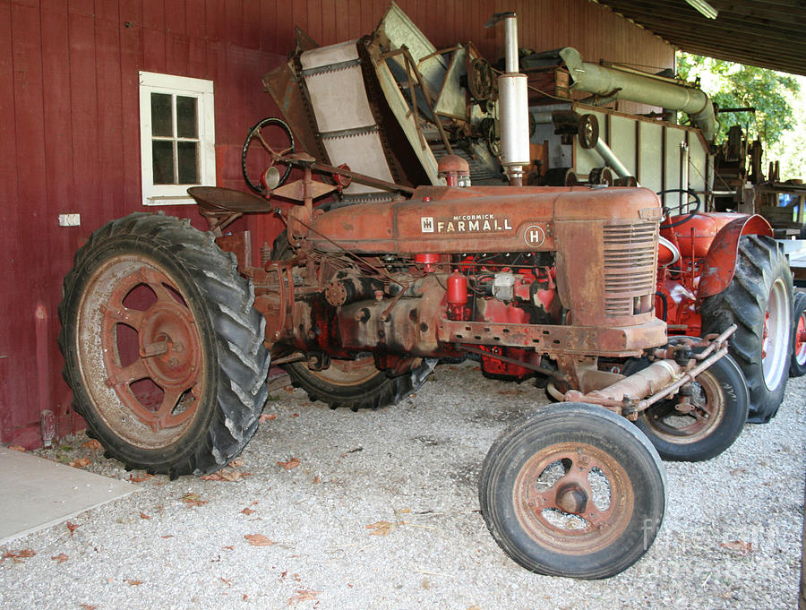 Vintage Farmall Photograph by Norma Appleton
