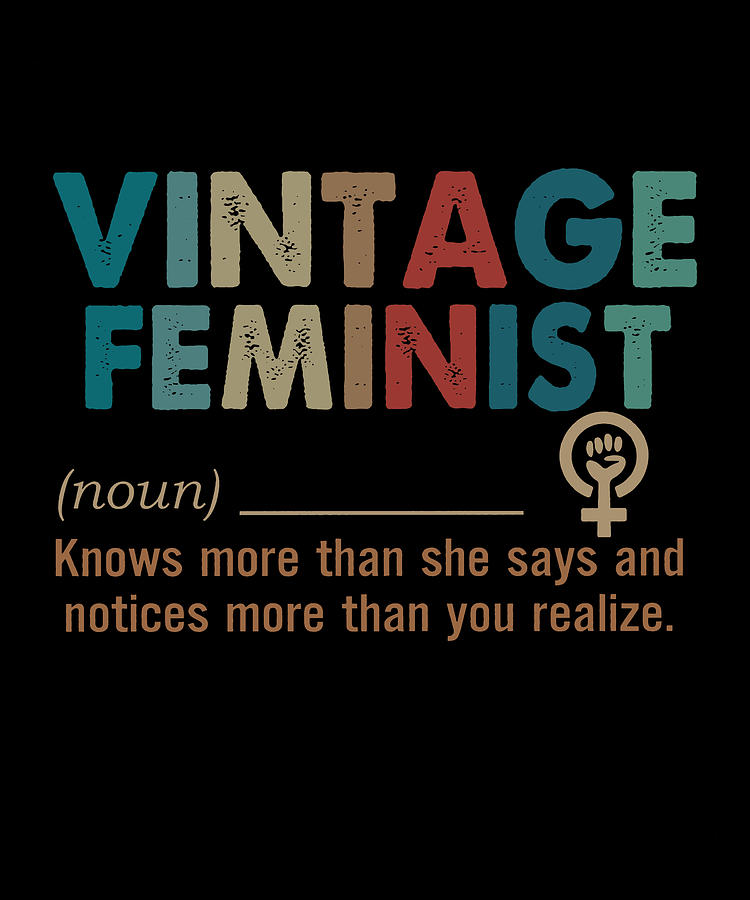 Vintage Feminist Digital Art by ManaArt - Fine Art America