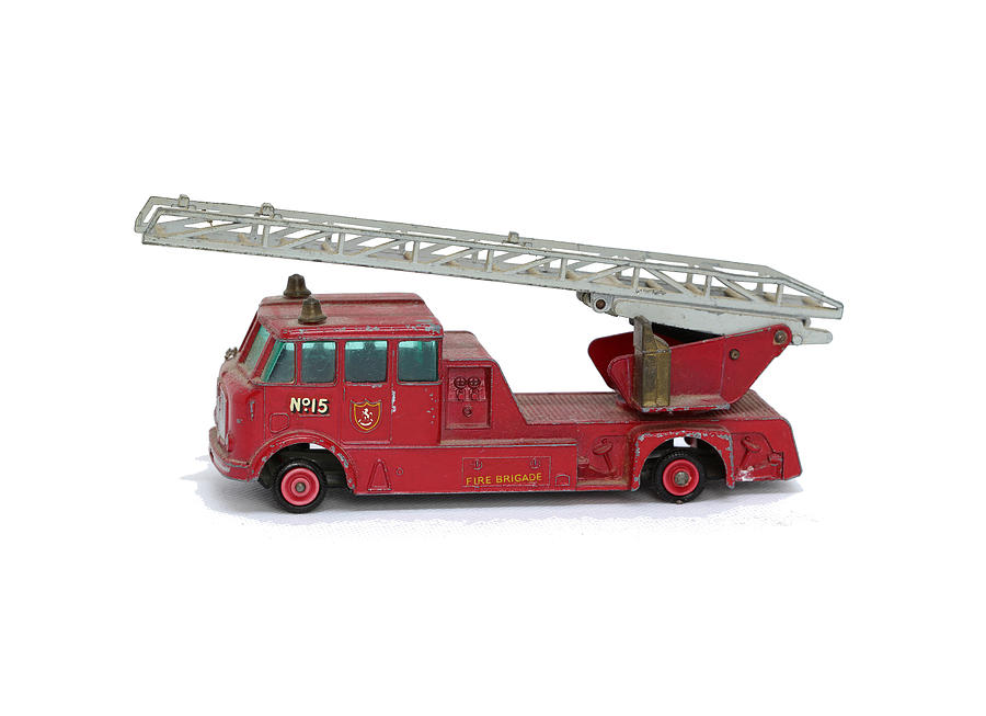 Vintage Fire and Rescue engine toy picture  Photograph by Tom Conway