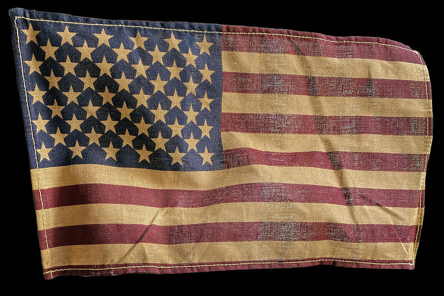 Vintage Flag 3 Photograph by Carrie Ann Grippo-Pike