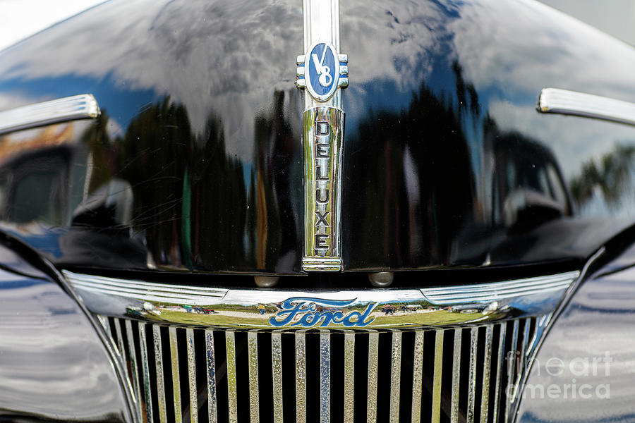 Vintage Ford Automobile Photograph by Raul Rodriguez
