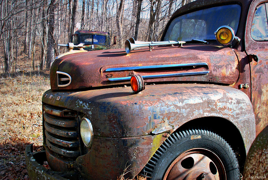 Vintage Ford F-6 Photograph by Marilyn DeBlock - Pixels