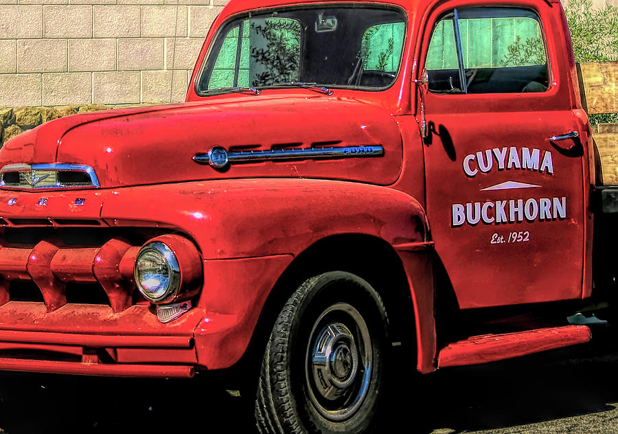 Vintage Ford Truck at Cuyama Buckhorn Photograph by Floyd Snyder