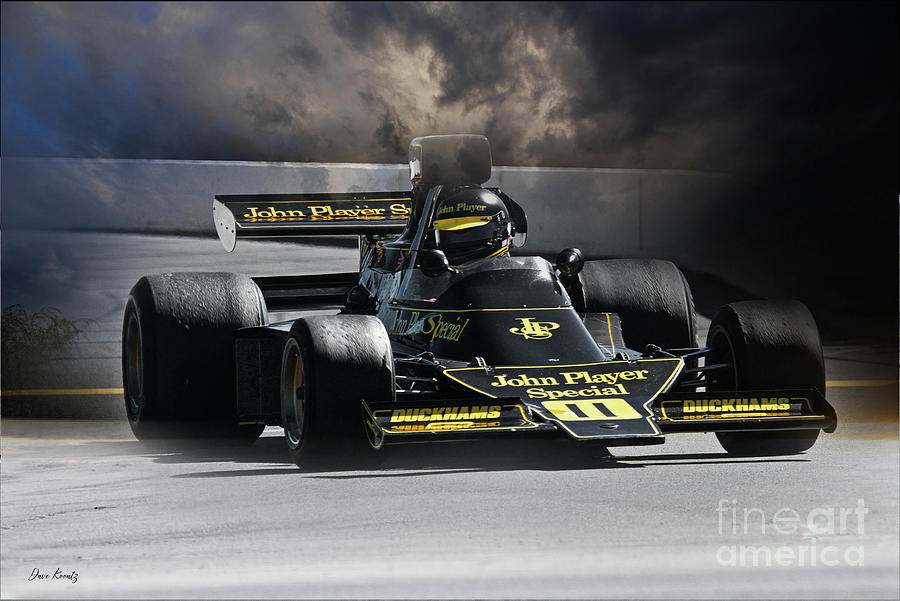 Vintage Formula One JPS 11 Photograph by Dave Koontz