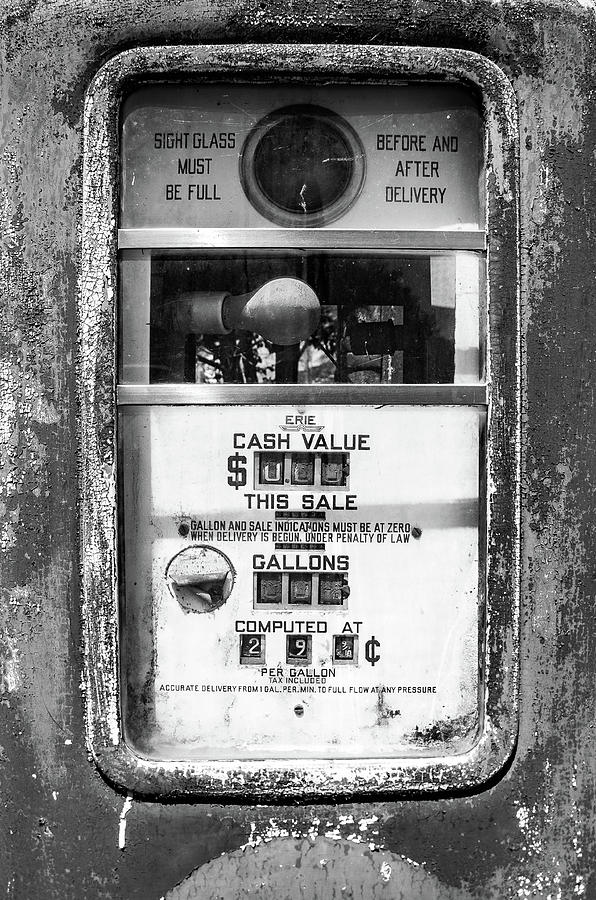 Vintage Gas Pump Photograph by Adam Reinhart