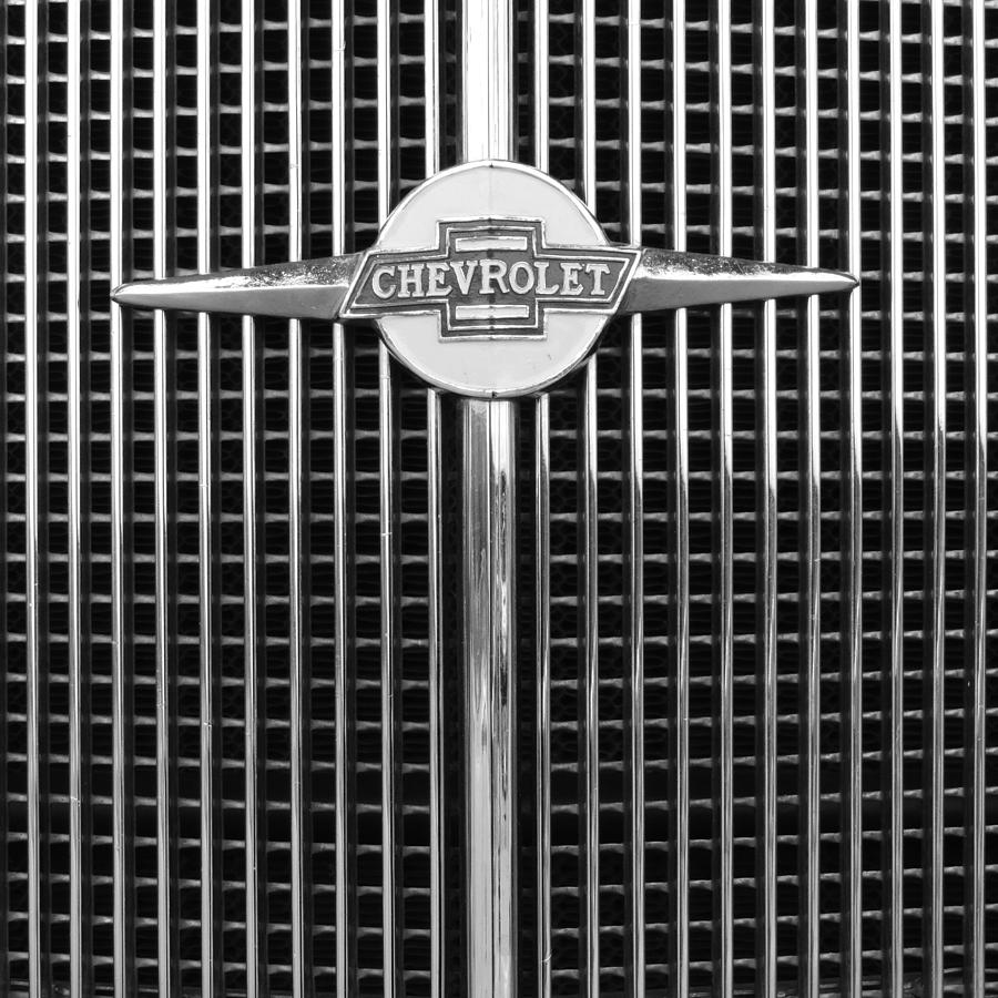 Vintage Grille Photograph by Bill Tomsa