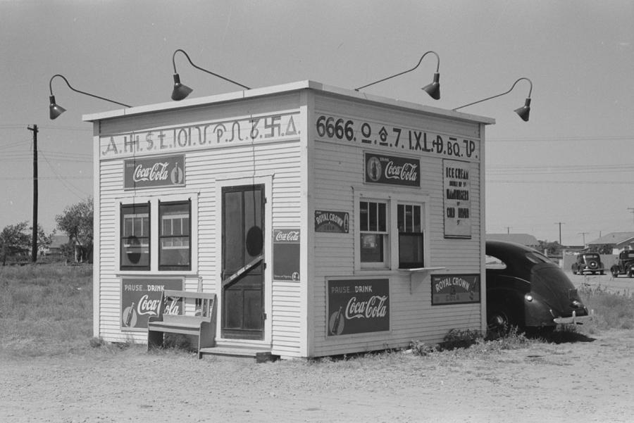 The Old Hamburger Stand Photograph by David Hinds - Fine Art America