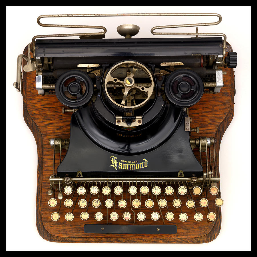 Vintage Hammond Typewriter Photograph