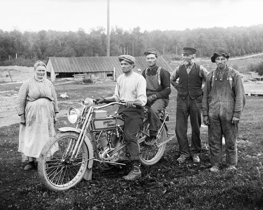 Vintage Harley Davidson #8 Photograph by Don Kerkhof - Fine Art America