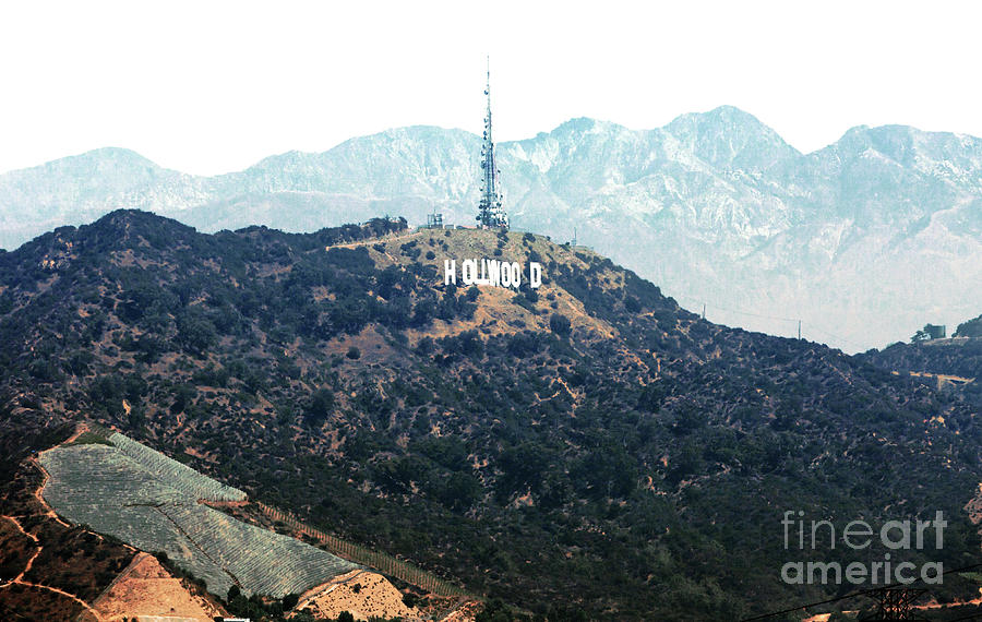 Vintage Hollywood Sign in California Photograph by John Rizzuto