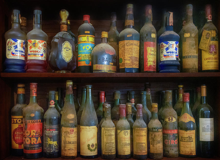 Vintage Italian Liquor Photograph by Al Hurley