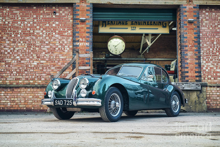 Vintage Jag Photograph by Tim Gainey