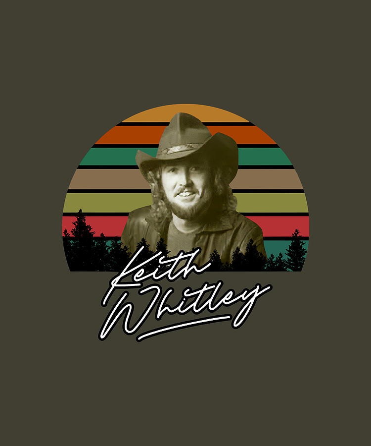 Vintage Keith Whitley Country Singer Musique Signature Digital Art by ...