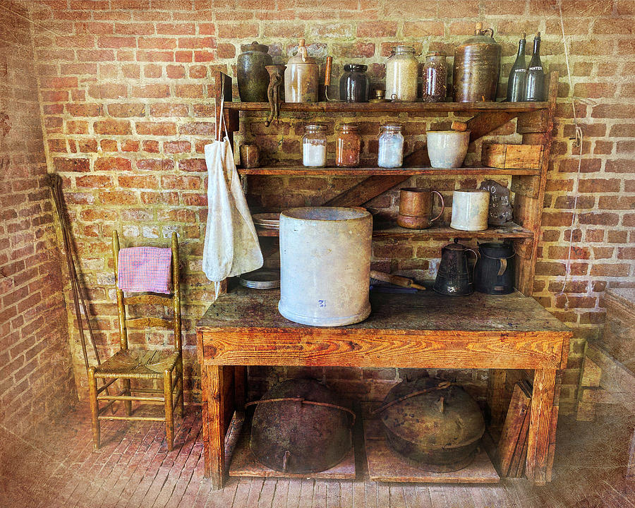 Vintage Kitchen Workbench Patti Deters 