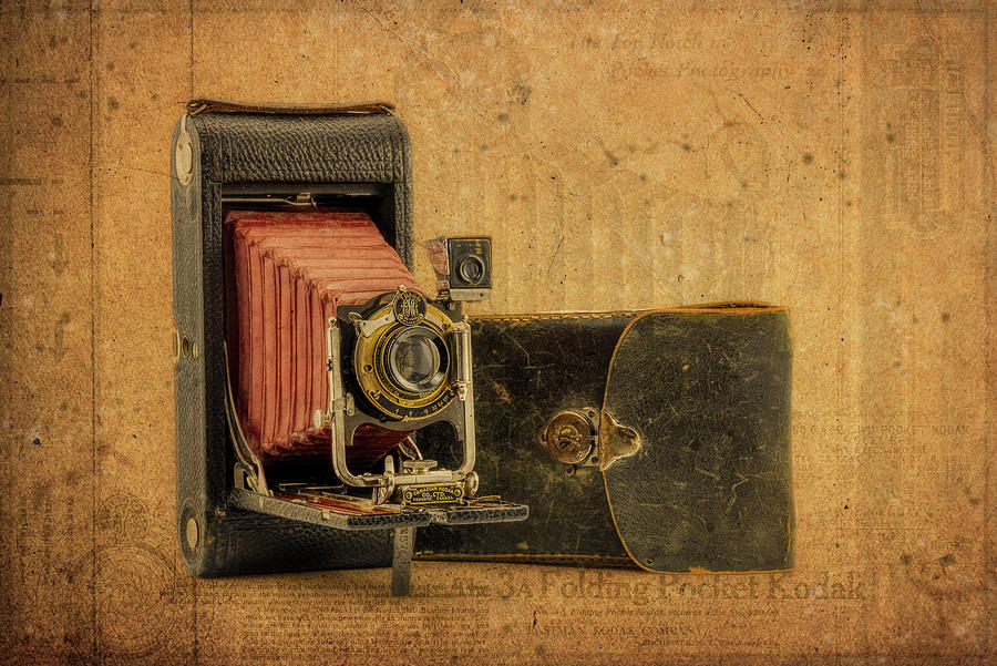 Vintage Kodak 3A Folding Camera Photograph by Irwin Seidman