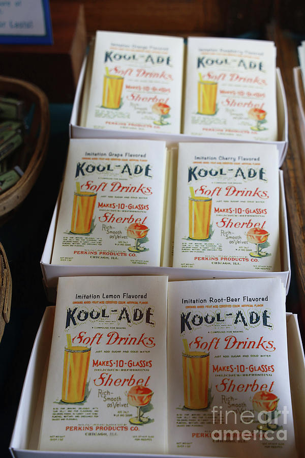 Vintage Kool-Ade Packets 7326 Photograph by Jack Schultz