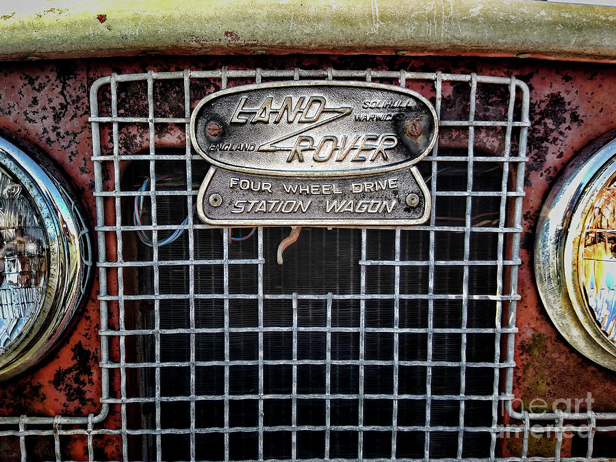 Transportation Photograph - Vintage Land Rover  by Paul Ward