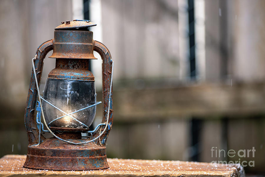 Vintage Lantern Photograph by Cindy Shebley Vintage Lantern Photograph by Cindy Shebley
