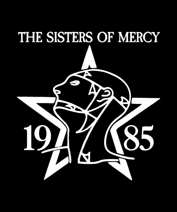 Vintage Love The Sisters Of Mercy Logo Gifts Digital Art by DoFaArt ...