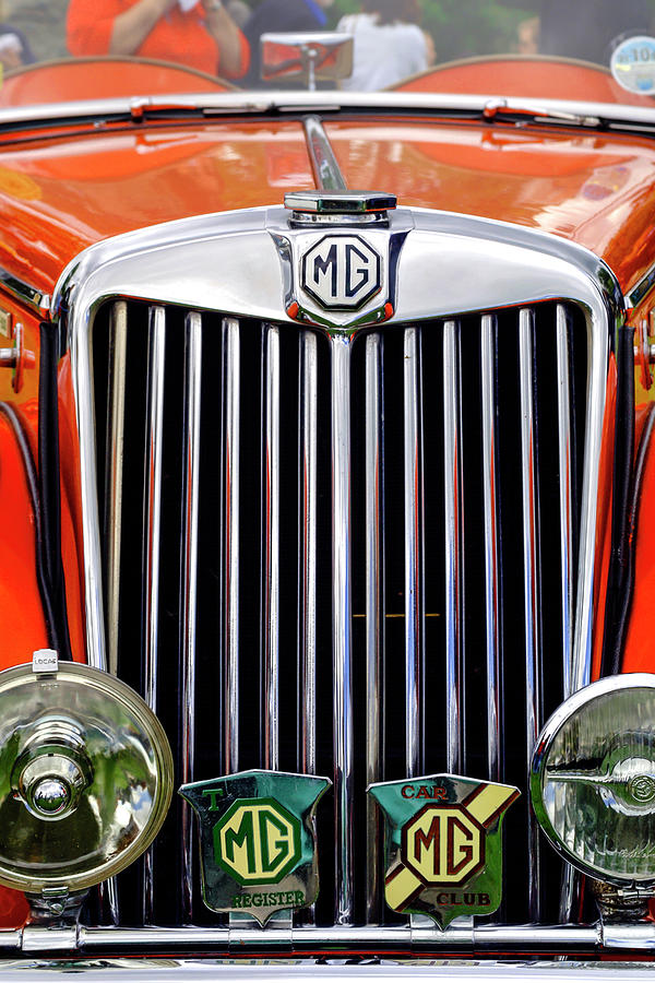 Vintage MG vehicle Photograph by Chris Smith