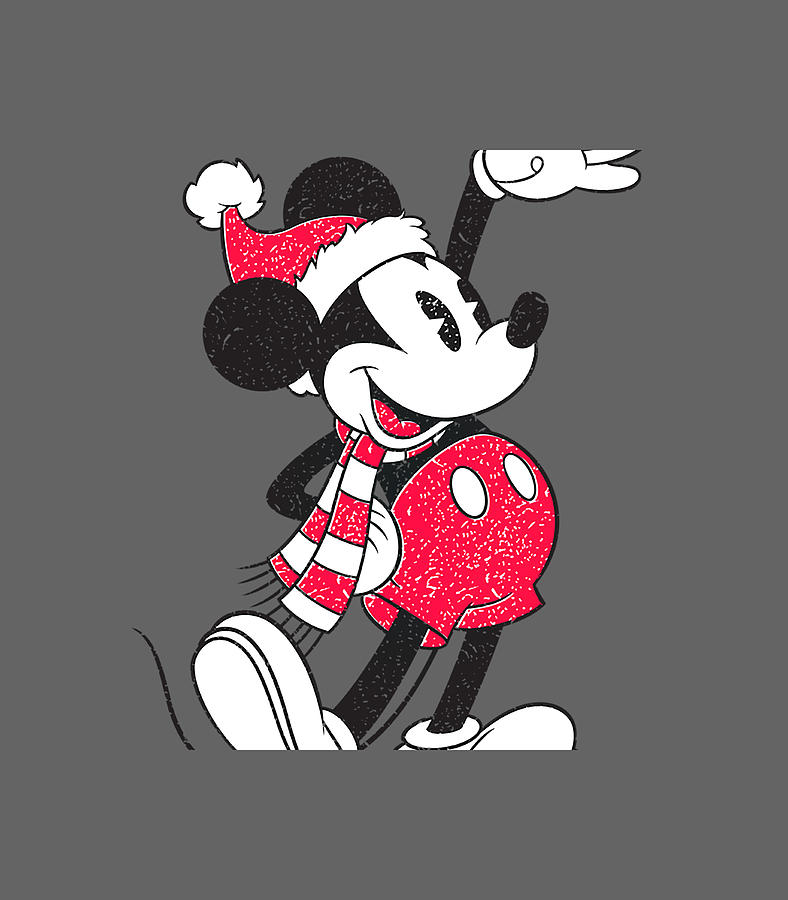 Vintage Mickey Mouse Christmas Digital Art by Pashmc Danae - Fine Art ...