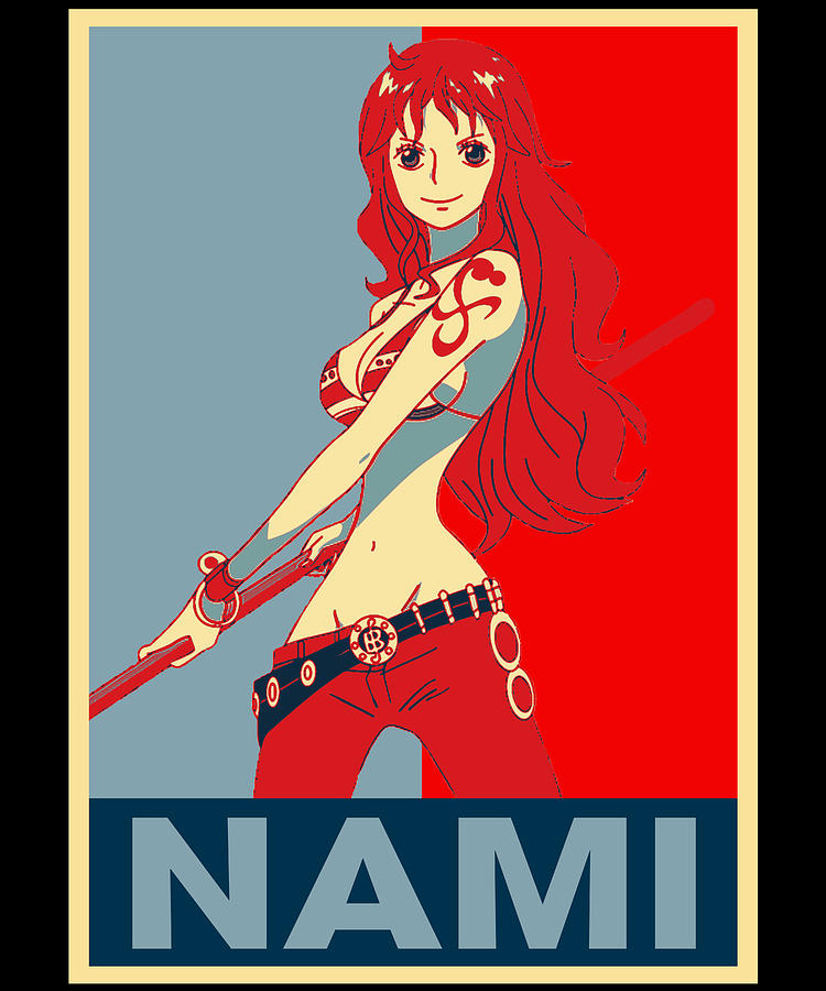 Vintage Nami One Piece Anime Gifts Idea Drawing by Lotus Leafal | Pixels