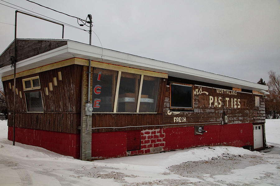 Vintage Northland Pasties store in Michigan Photograph by Eldon McGraw