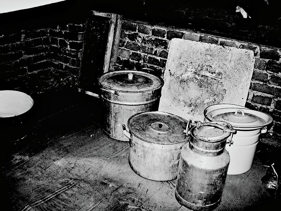 Vintage Old pots in the cellar Photograph by Trick Hunter Photography Fine Art America