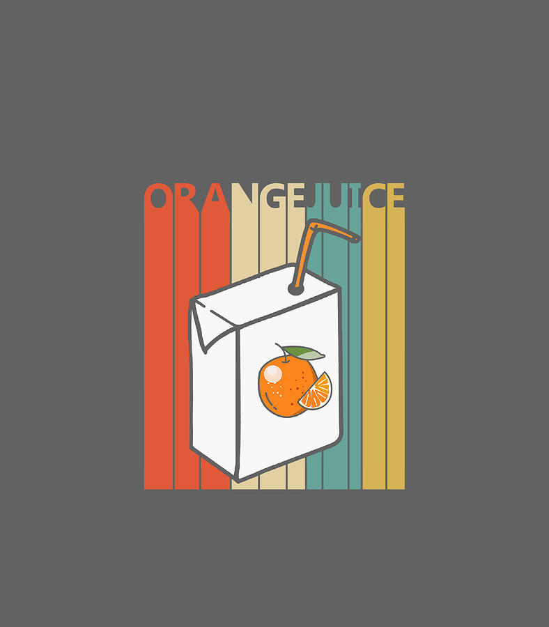 Vintage Orange Juice Digital Art By Rafe Umayya - Fine Art America