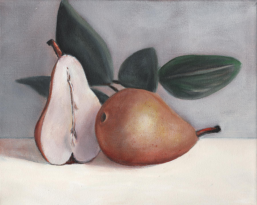 Pear Painting - Vintage Pears I by Toni Grote