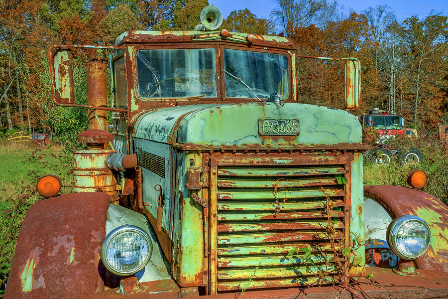 Vintage Peterbilt Truck Photograph