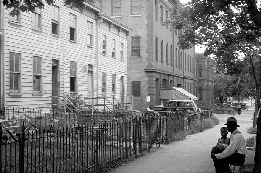 Vintage Photo Of Back Streets In Washington, D.c. Circa 1930 Photograph ...