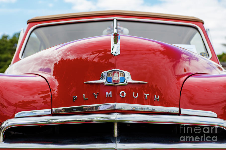 Vintage Plymouth Automobile Photograph by Raul Rodriguez