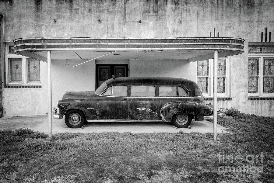 Vintage Pontiac Barnette Hearse Photograph by Imagery by Charly