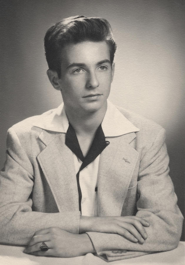 Vintage Portrait of Young Man Photograph by Steinphoto