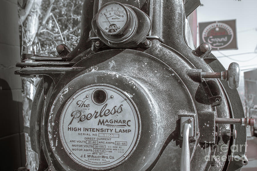 Vintage Projector Photograph by Darrell Foster