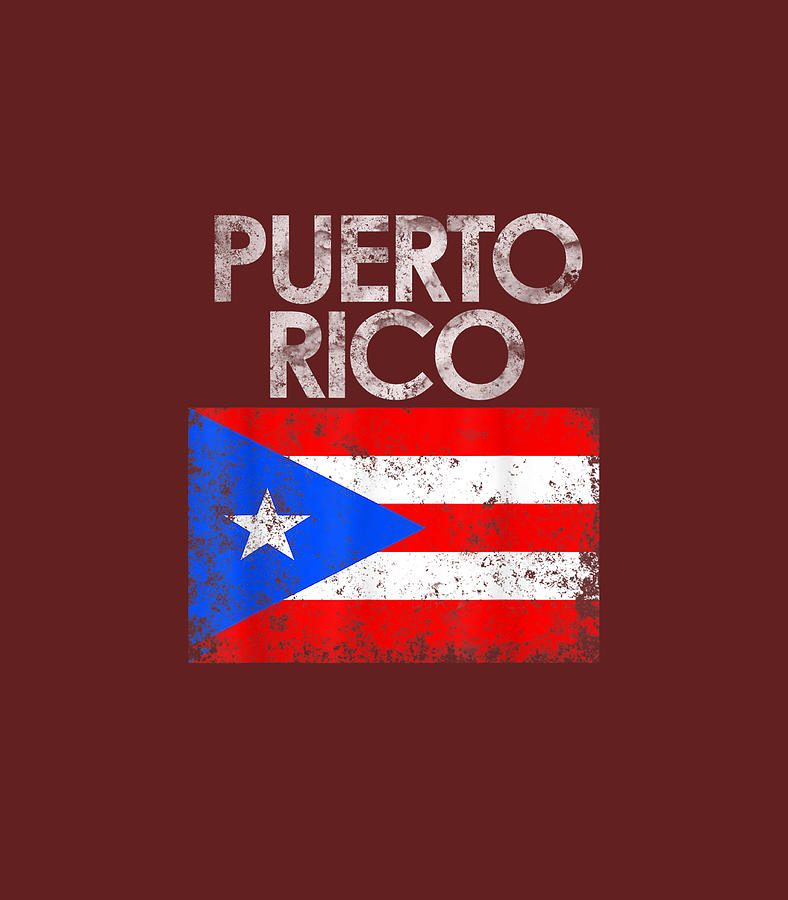 Vintage Puerto Rico Puerto Rican Flag Pride Digital Art by Gorkem Orlah ...