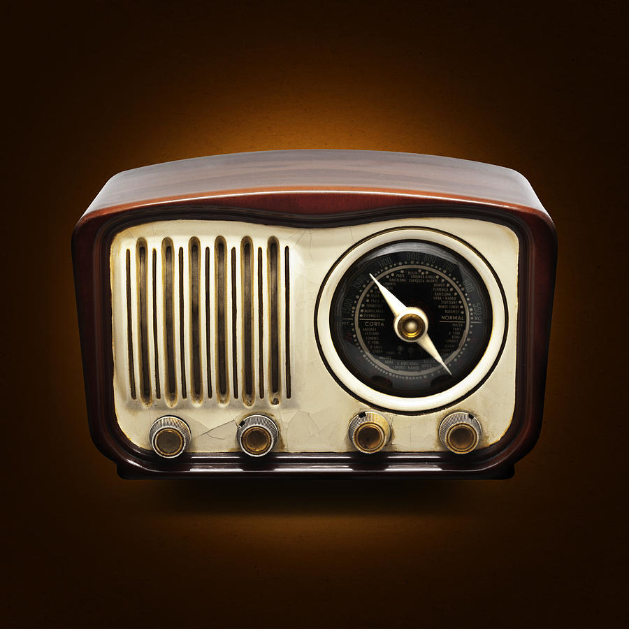 Vintage radio Photograph by Somatuscani