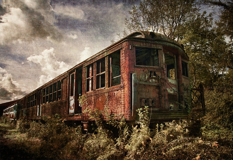 Vintage Rail Car Photograph by Dale Kincaid