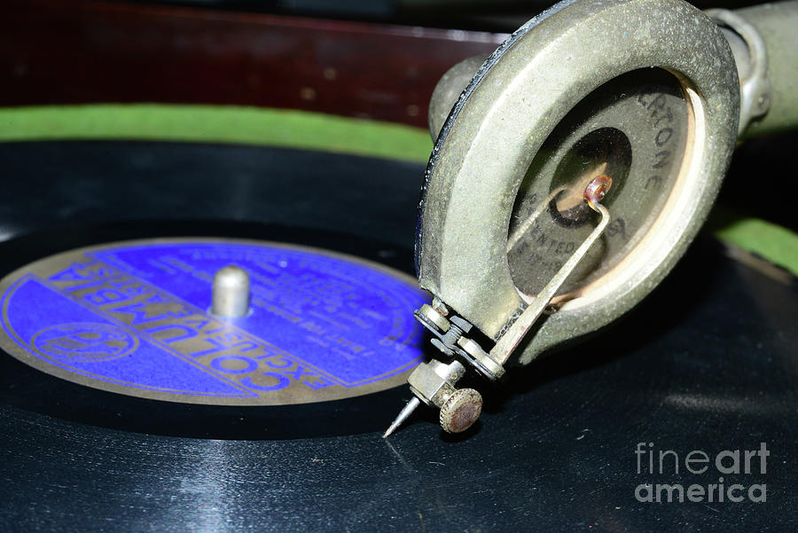 Vintage Record Player Photograph by Paul Ward