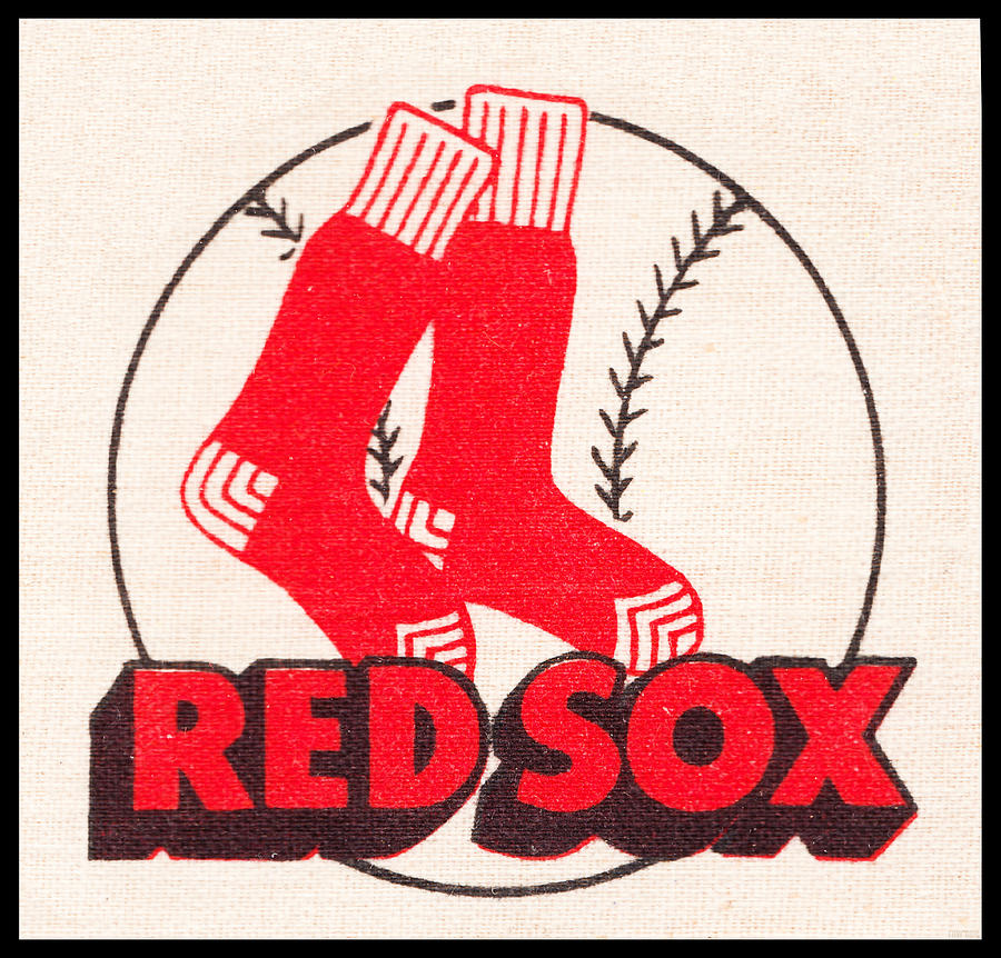 Vintage Red Sox Art Mixed Media by Row One Brand