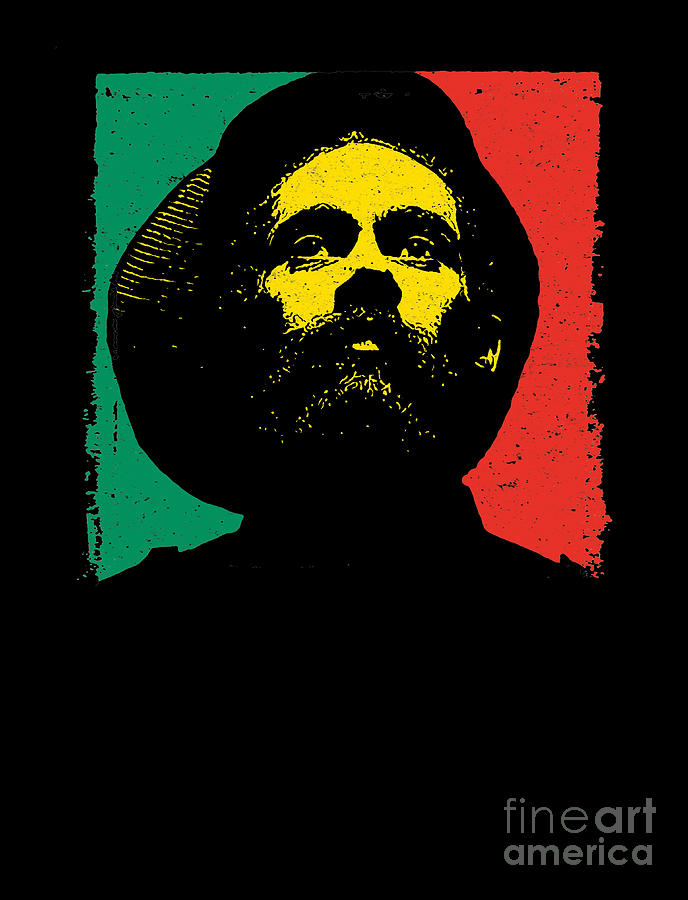 Vintage Reggae Damian Marley Digital Art by Waterhue Studio - Fine Art ...